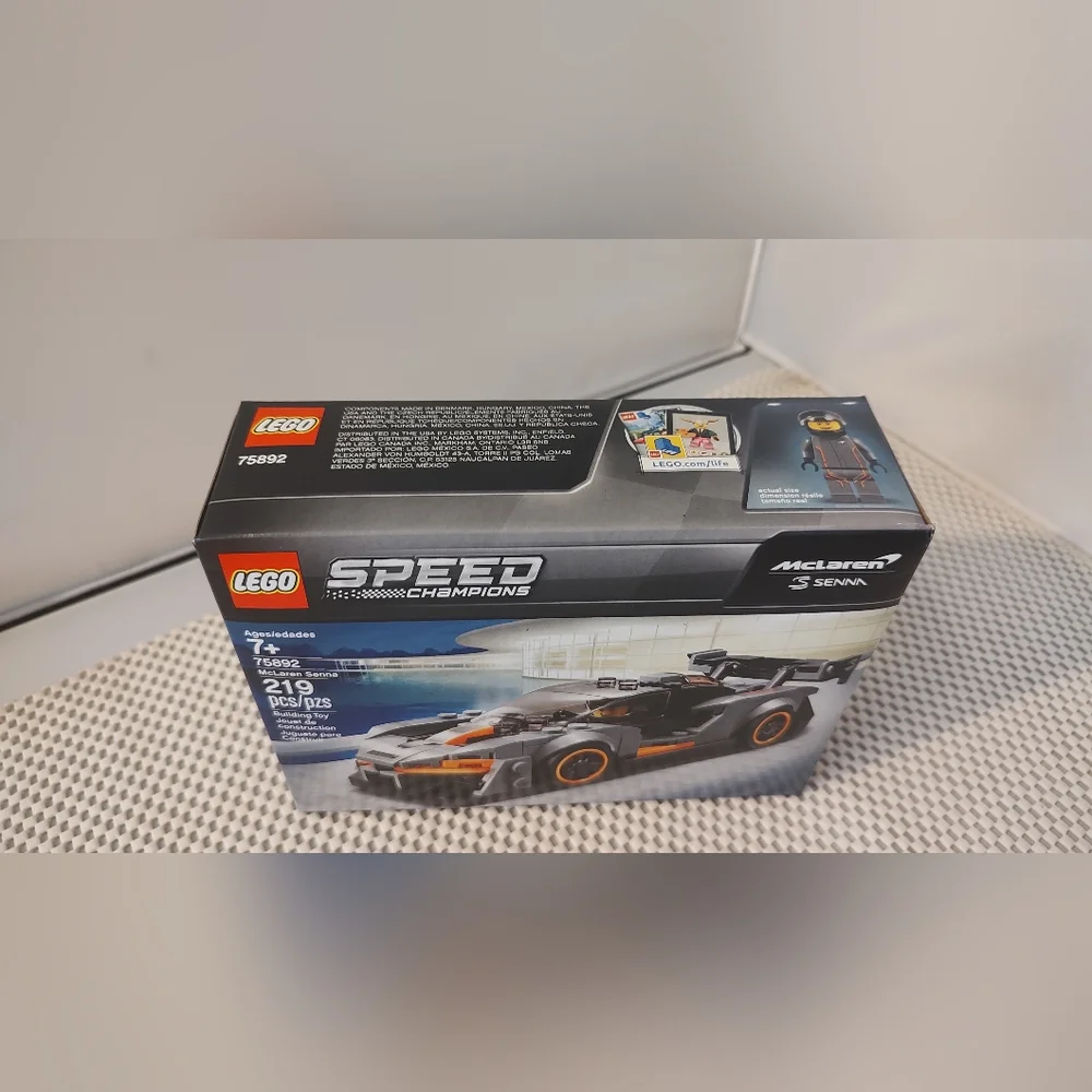 Lego 75892 McLaren Senna Speed Champions Building Toy Set Car NWT